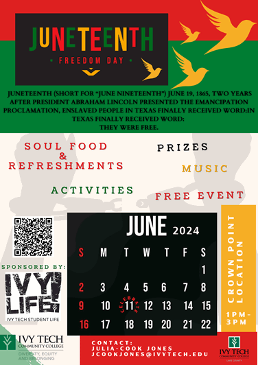 Lake County Juneteenth Flyer