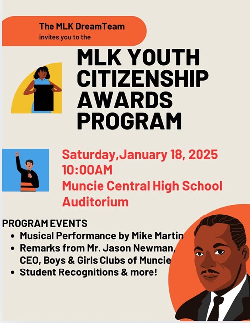 Muncie MLK Award Program Flyer