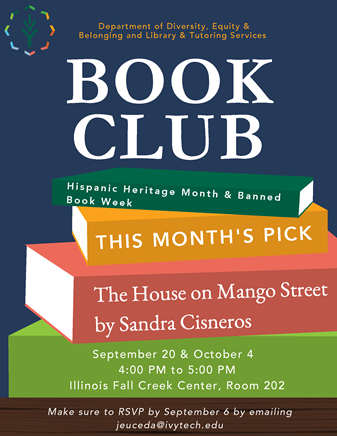 Book Club Meeting Flyer