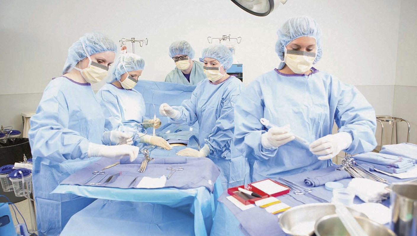 Preparing for surgery