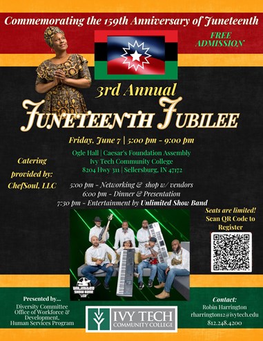 Sellersburg Juneteenth event flyer